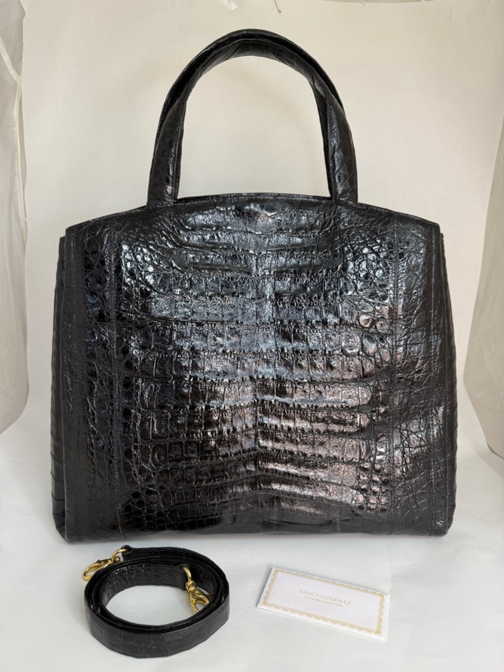 Nancy Gonzalez Crocodile Satchel